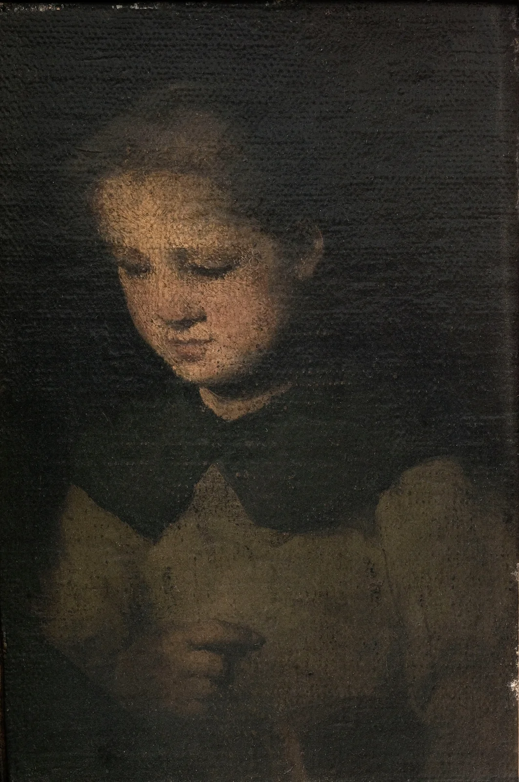 La fillette en gris av Théodule Ribot
