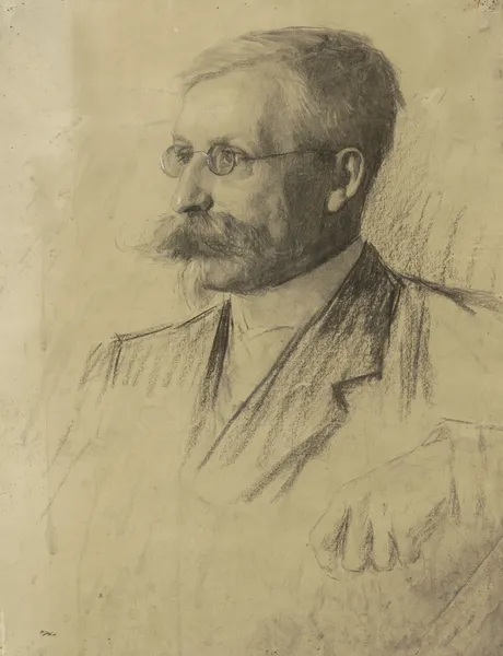 Portret van de heer van Duyl av Thérèse Schwartze