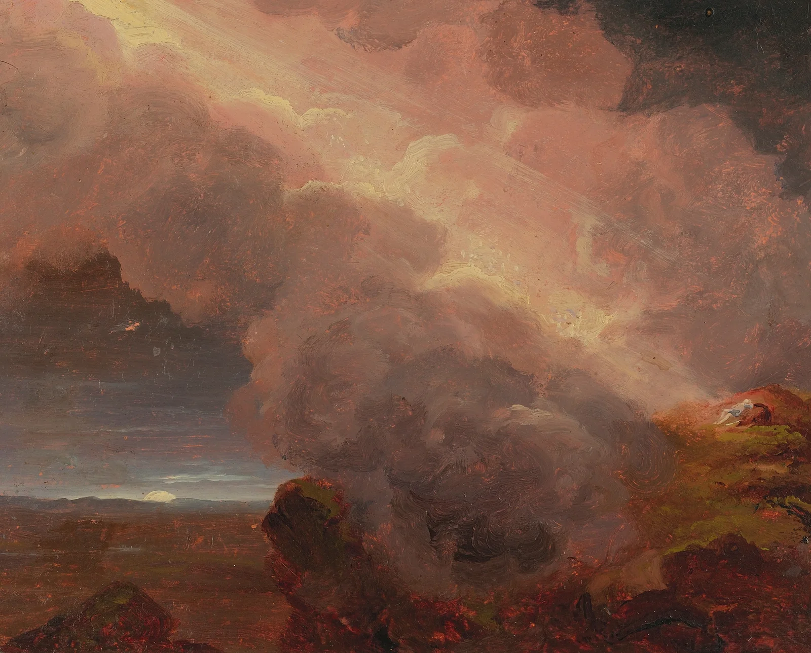 Clouds On The Mountaintop av Thomas Cole