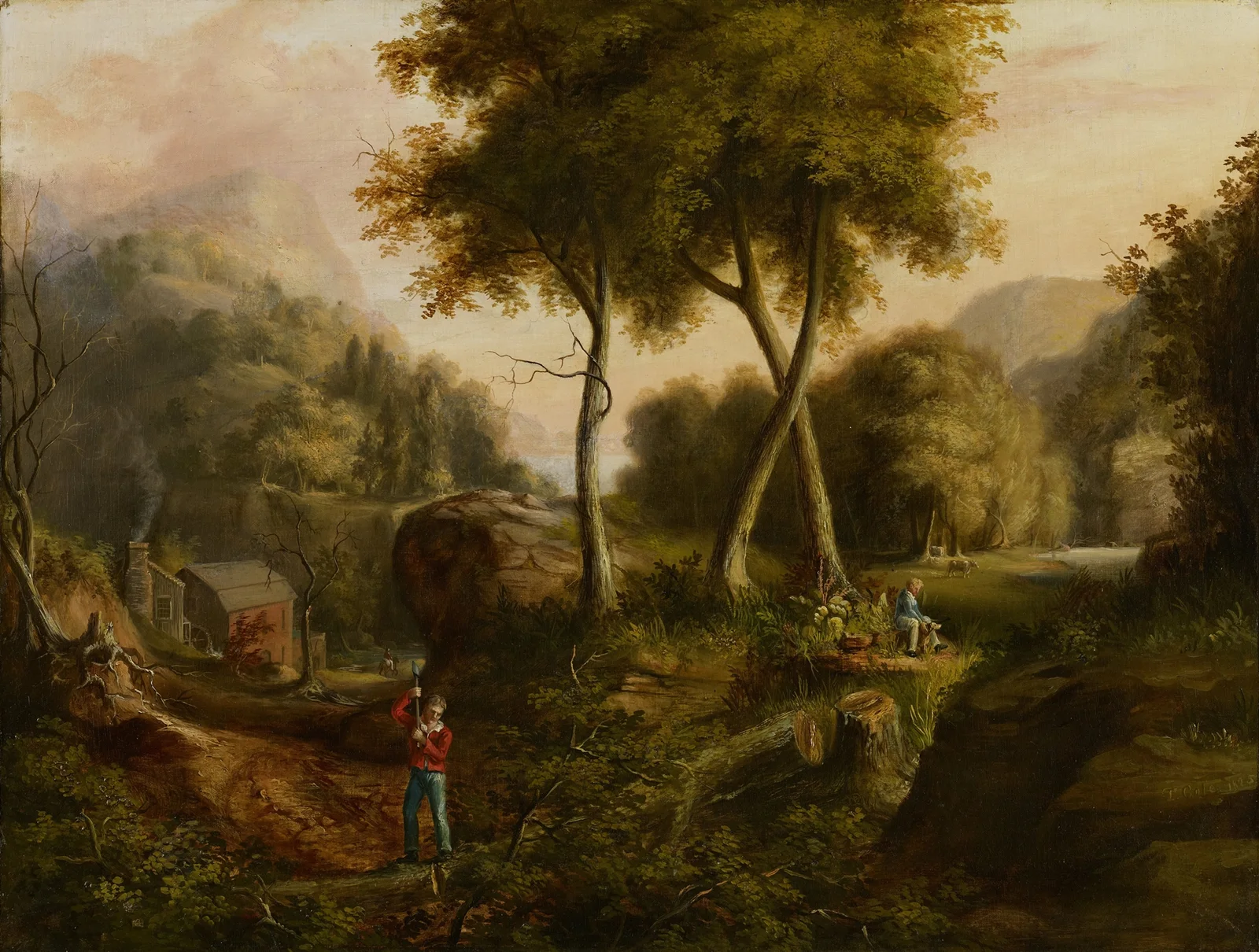 Landscape av Thomas Cole