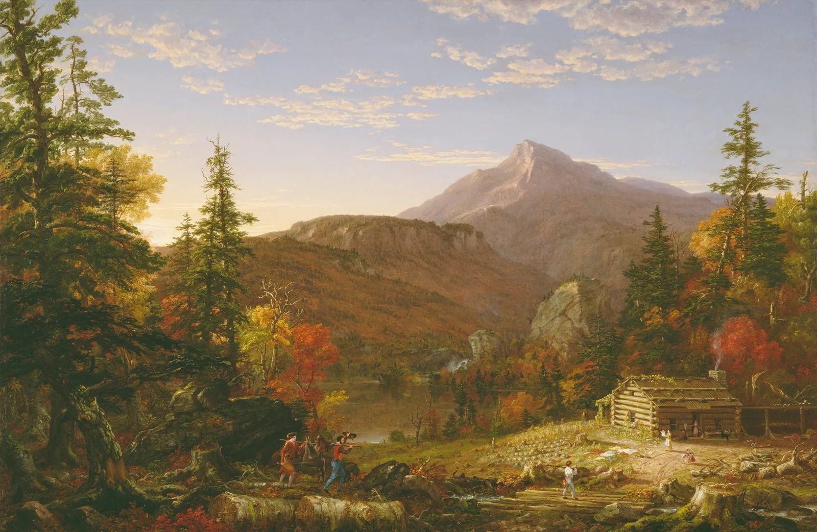 The Hunter’s Return av Thomas Cole