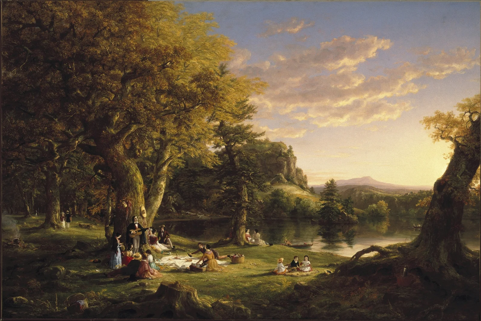 The Pic-Nic av Thomas Cole
