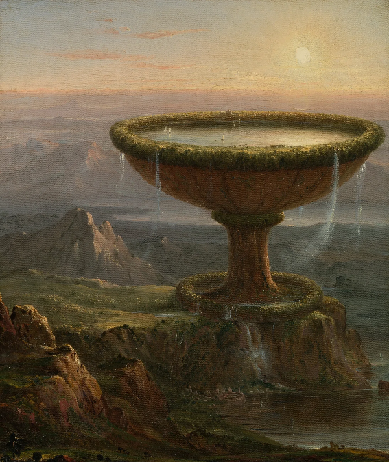 The Titan’s Goblet av Thomas Cole