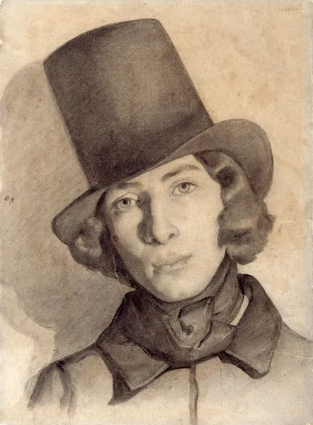 Portrait de Maurice Sand av Thomas Couture
