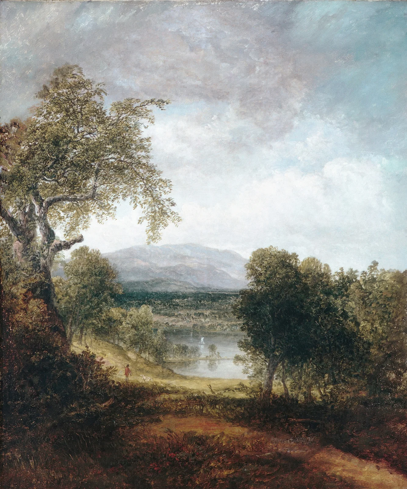 A River Glimpse av Thomas Doughty