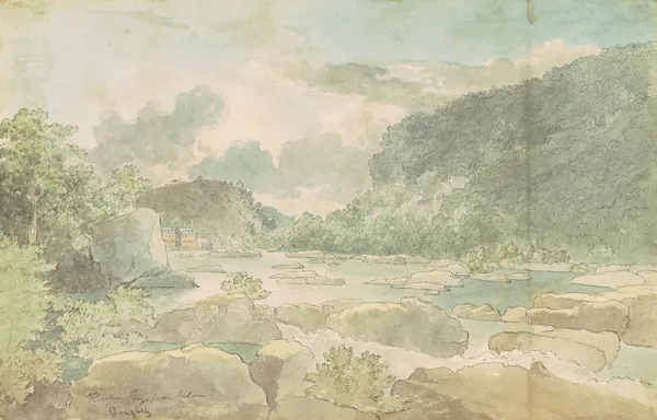 Harpers Ferry from Below av Thomas Doughty