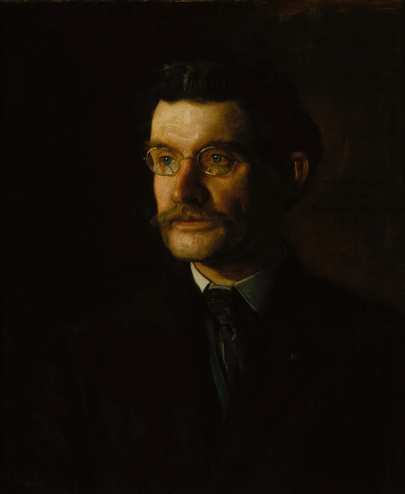 Portrait of Thomas J. Eagan av Thomas Eakins
