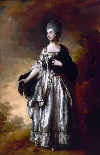 Isabella,Viscountess Molyneux, later Countess of Sefton av Thomas Gainsborough
