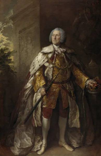 John Campbell, 4th Duke of Argyll, about 1693 – 1770. Soldier av Thomas Gainsborough