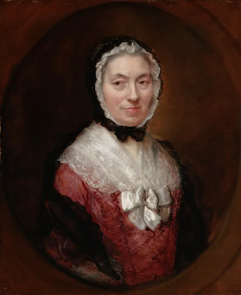 Lady in a Mob Cap av Thomas Gainsborough