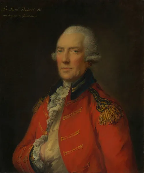 Lieutenant Colonel Paul Pechell av Thomas Gainsborough
