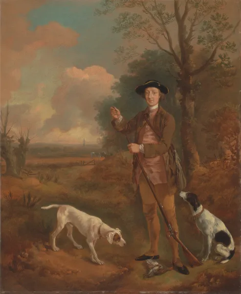 Major John Dade, of Tannington, Suffolk av Thomas Gainsborough