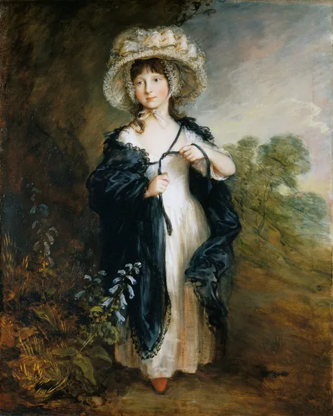 Miss Elizabeth Haverfield av Thomas Gainsborough