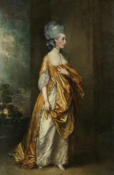Mrs. Grace Dalrymple Elliott (1754–1823) av Thomas Gainsborough
