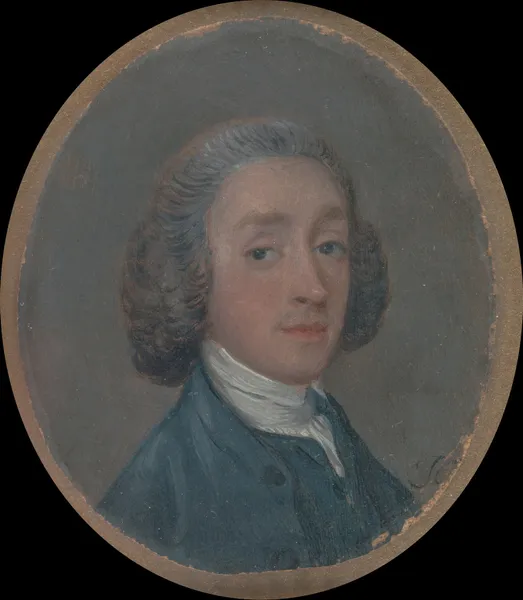 Portrait of a Young Man with Powdered Hair av Thomas Gainsborough