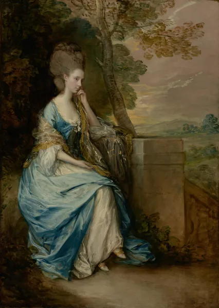 Portrait of Anne, Countess of Chesterfield av Thomas Gainsborough