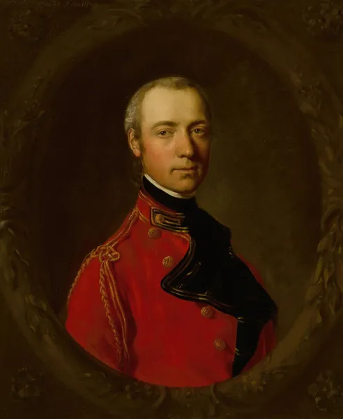 Portrait of Colonel The Hon. Charles Hamilton av Thomas Gainsborough