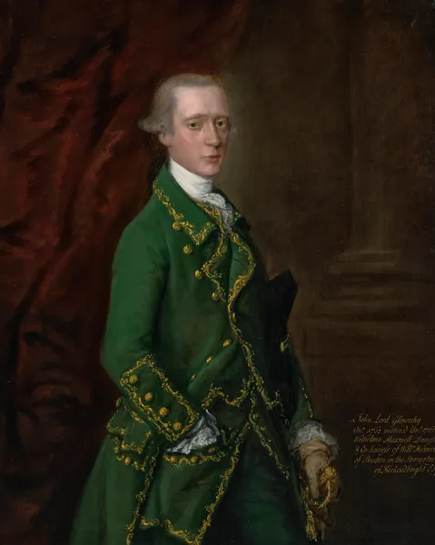 Portrait of John Campbell, Viscount Glenorchy av Thomas Gainsborough