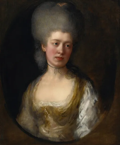 Portrait Of Lady Catherine Ponsonby, Duchess Of St. Albans av Thomas Gainsborough