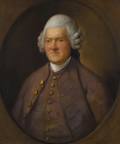 Portrait of Sir John Pringle, 1st Baronet av Thomas Gainsborough