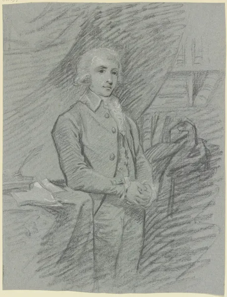 Porträt eines vornehmen jungen Mannes (Kniestück) av Thomas Gainsborough