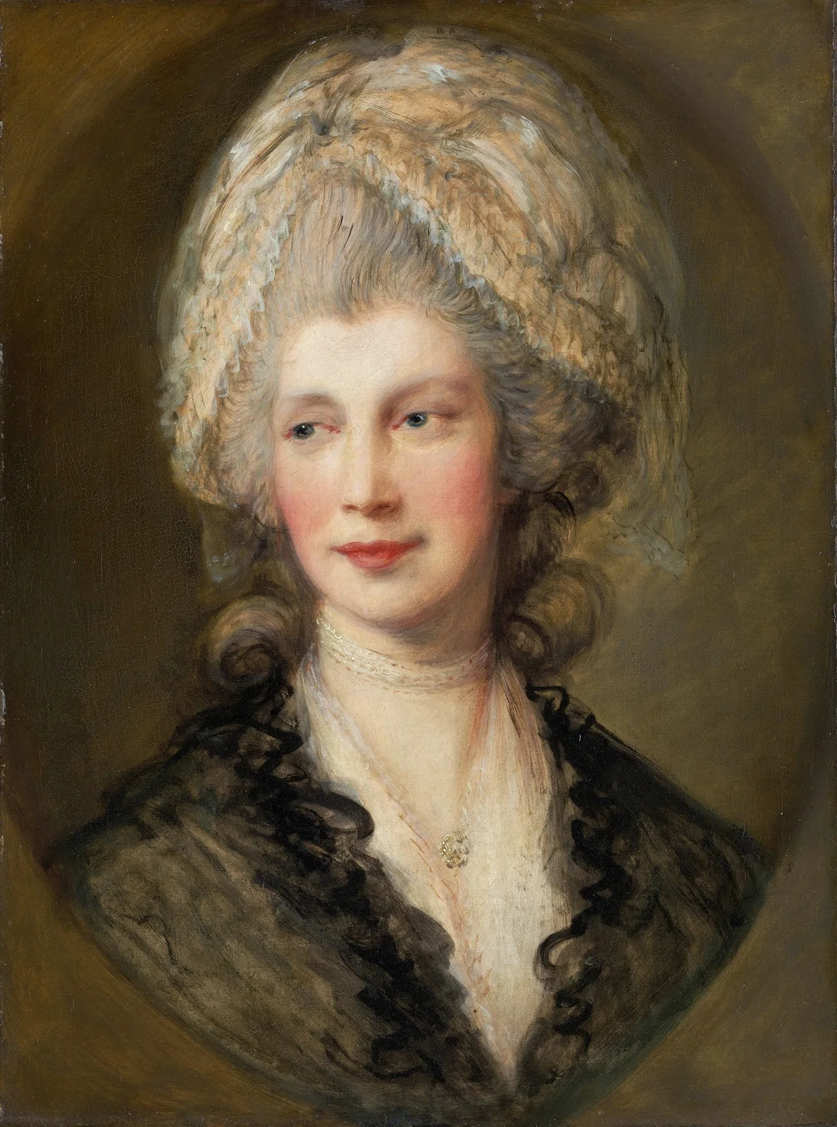 Queen Charlotte av Thomas Gainsborough