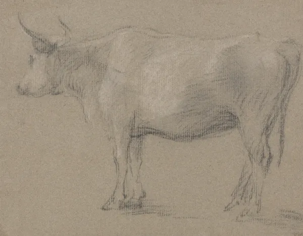 Study of a Cow av Thomas Gainsborough