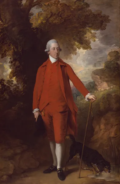 The Honorable Richard Savage Nassau De Zuylestein, M.P. av Thomas Gainsborough