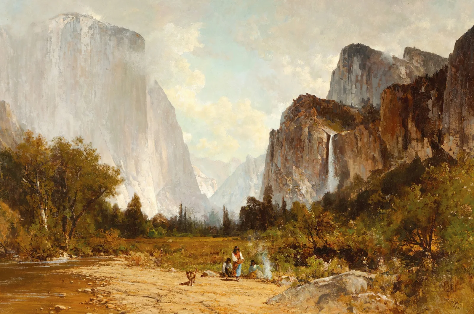 Yosemite Valley av Thomas Hill