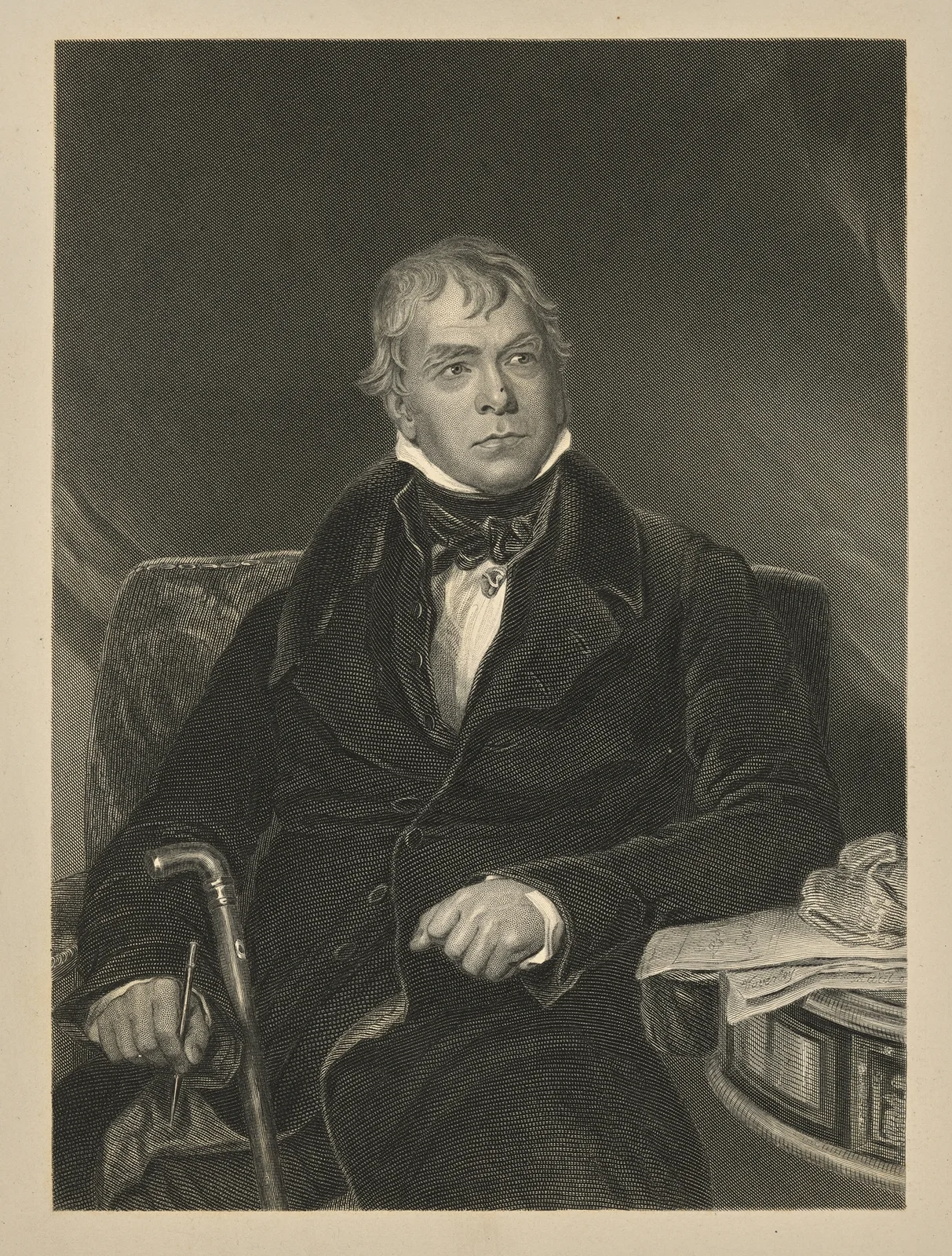 Sir Walter Scott av Sir Thomas Lawrence