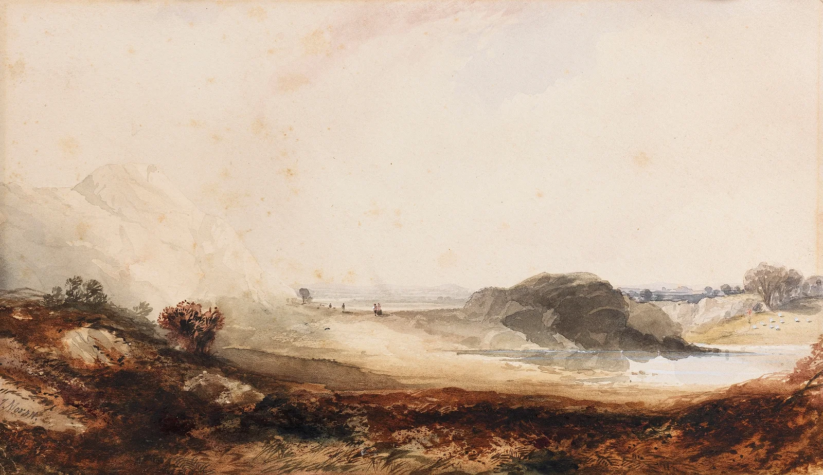 Alpine Landscape av Thomas Moran