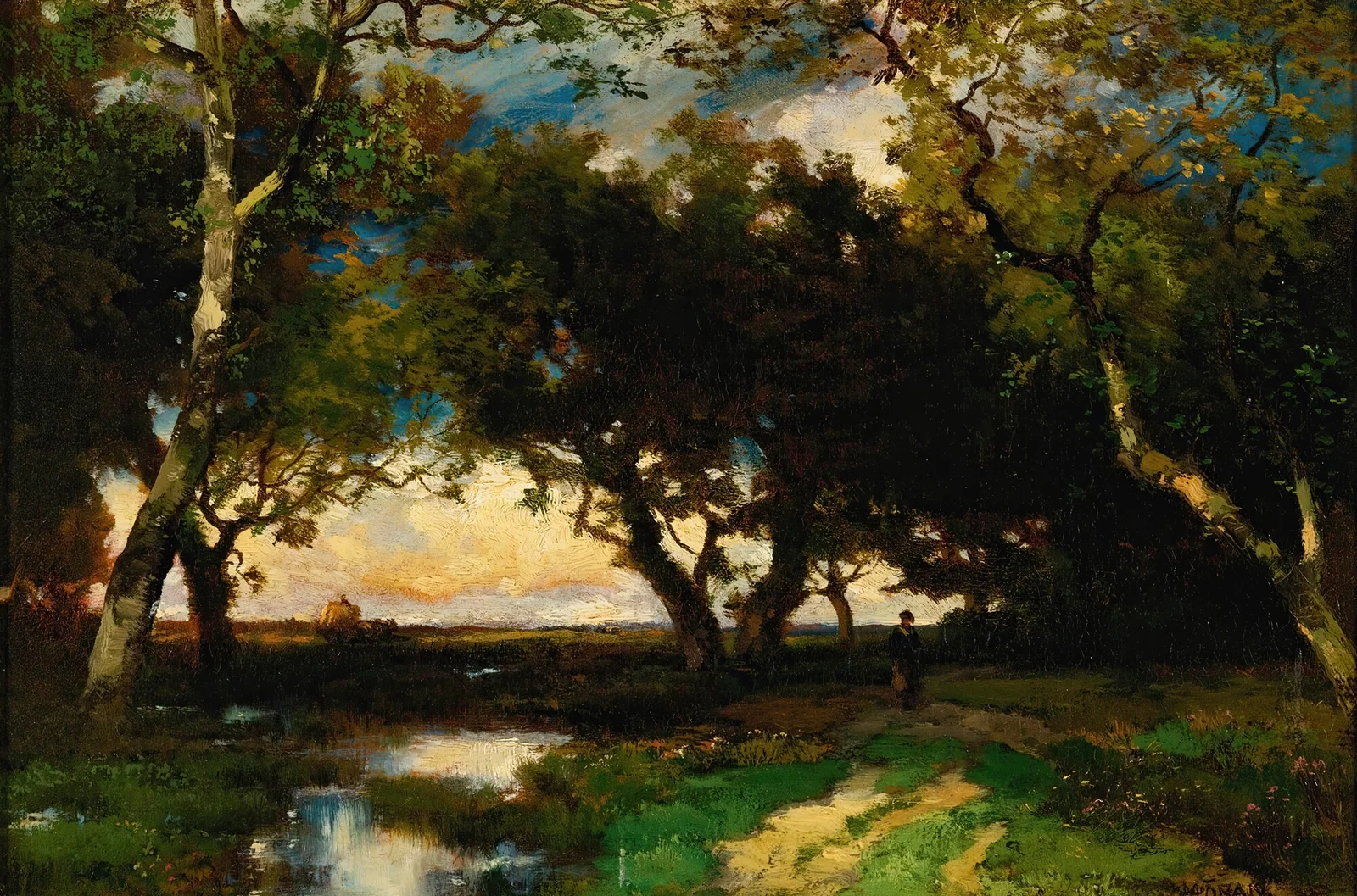 Under The Trees av Thomas Moran