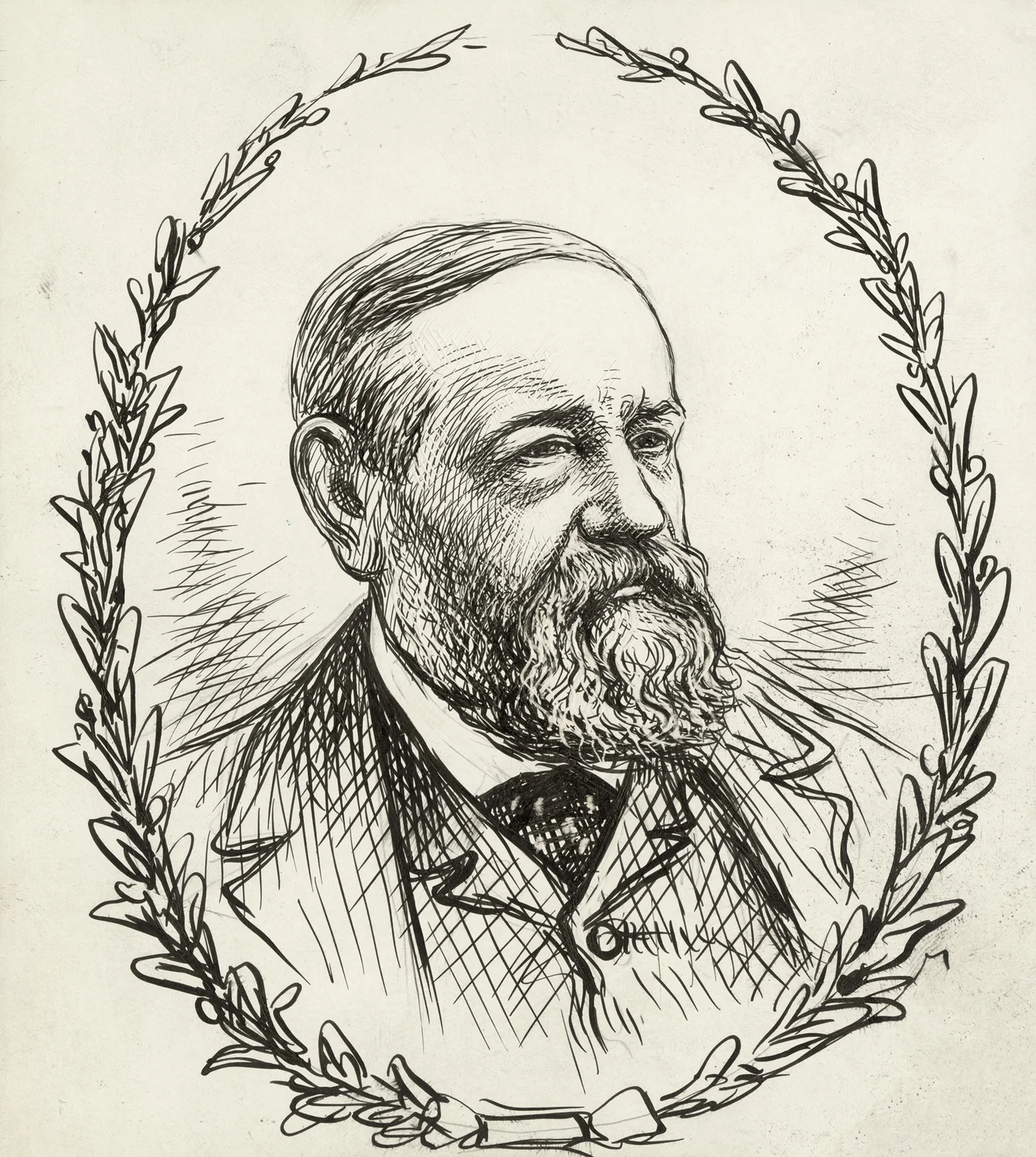 Benjamin Harrison av Thomas Nast