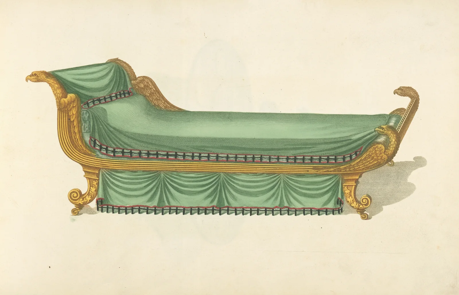 Chaise longue. av Thomas Sheraton