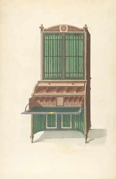 Open secretary-bookcase av Thomas Sheraton