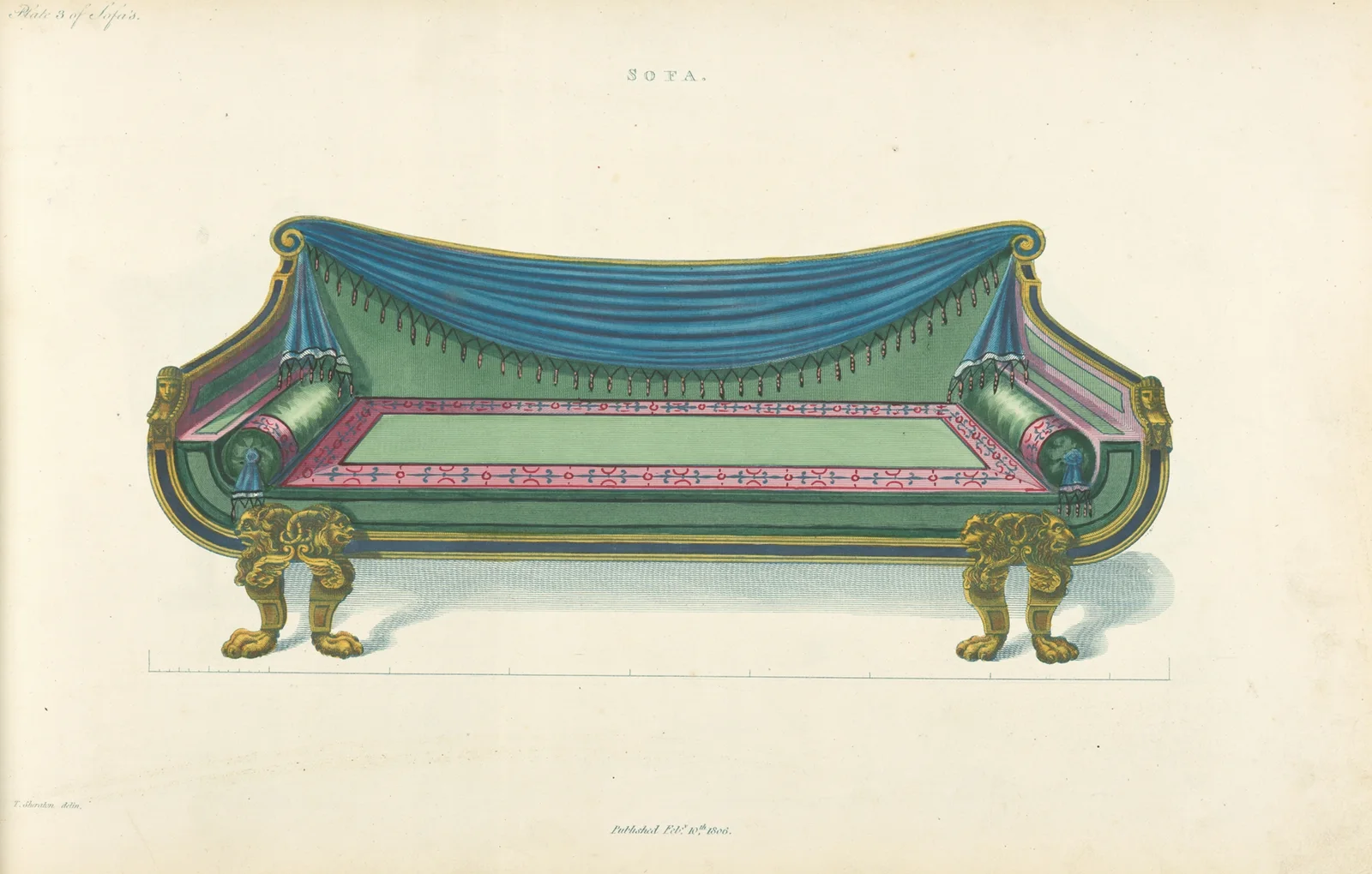 Sofa 2 av Thomas Sheraton