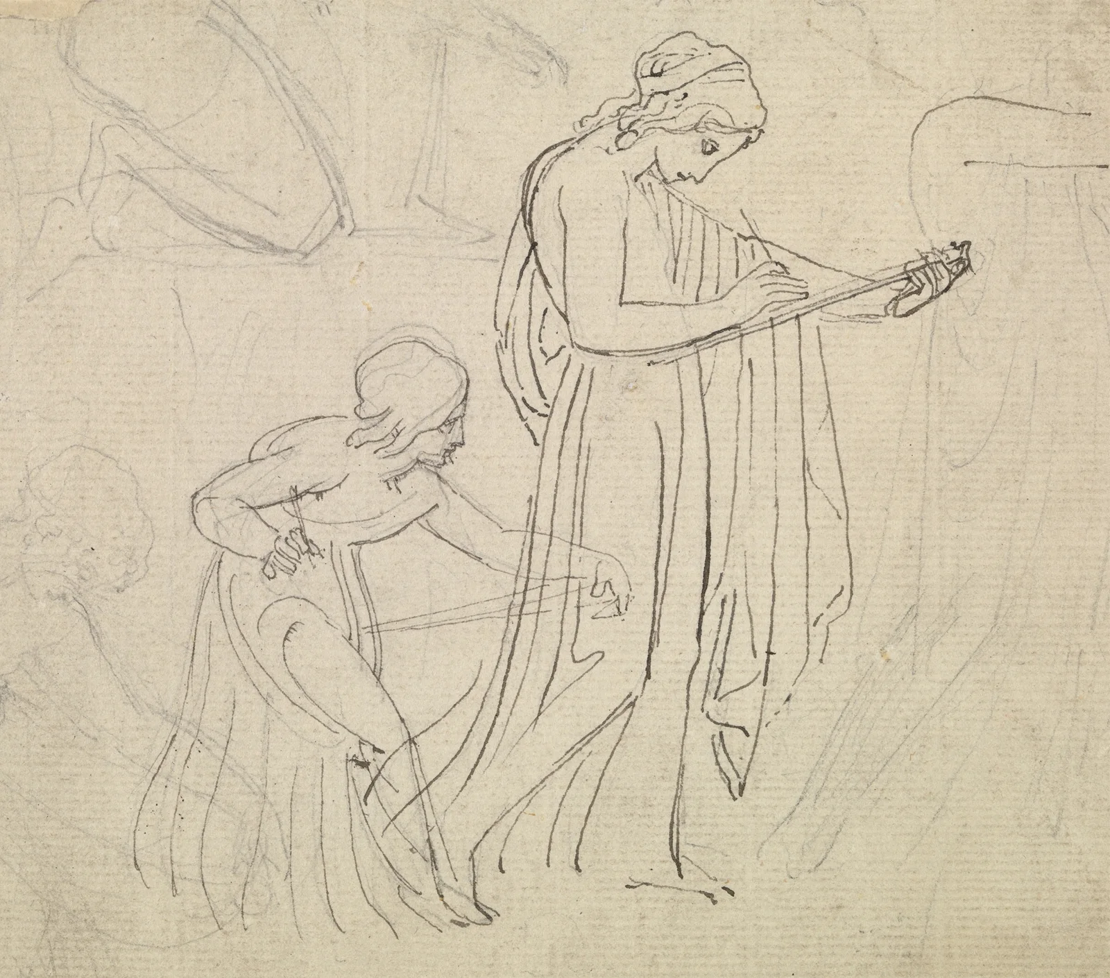 Classical Figures Drawing av Thomas Stothard