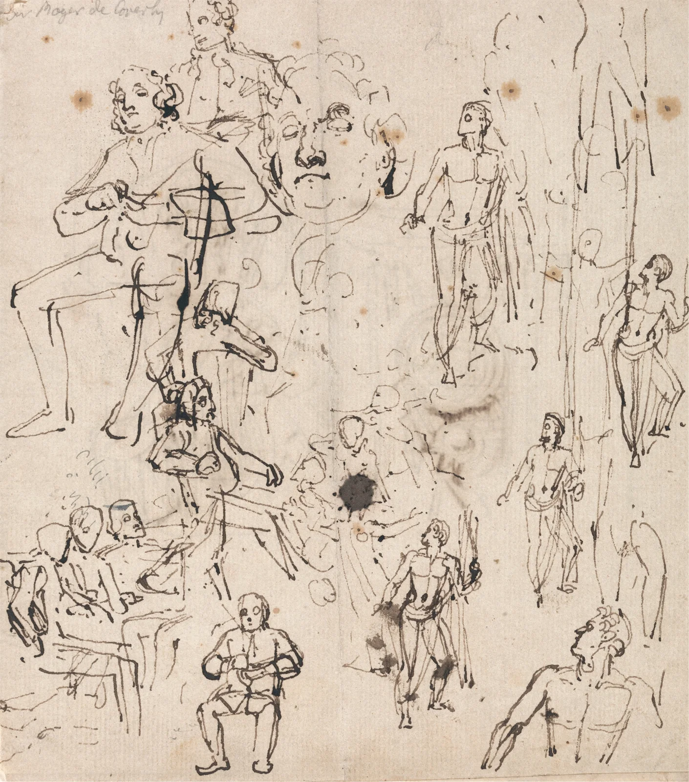 Sir Roger de Coverly av Thomas Stothard