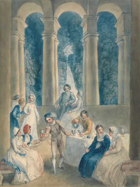The Tenth Day of the Decameron av Thomas Stothard