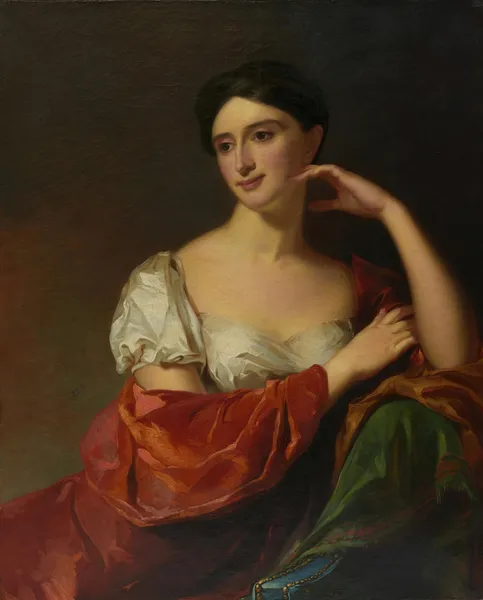 Mrs. John Redman Coxe (Sarah Cox) av Thomas Sully