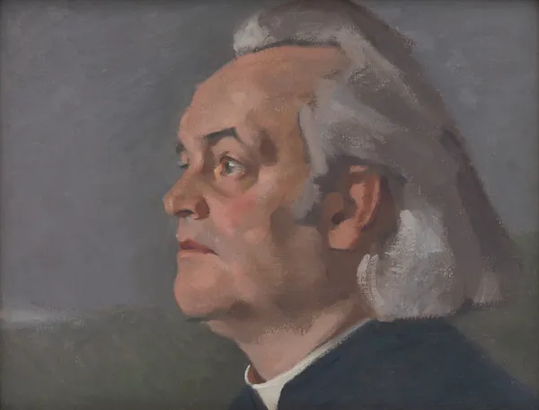 Portrait of Msgr. Alojz Kolíska av Milan Thomka Mitrovský