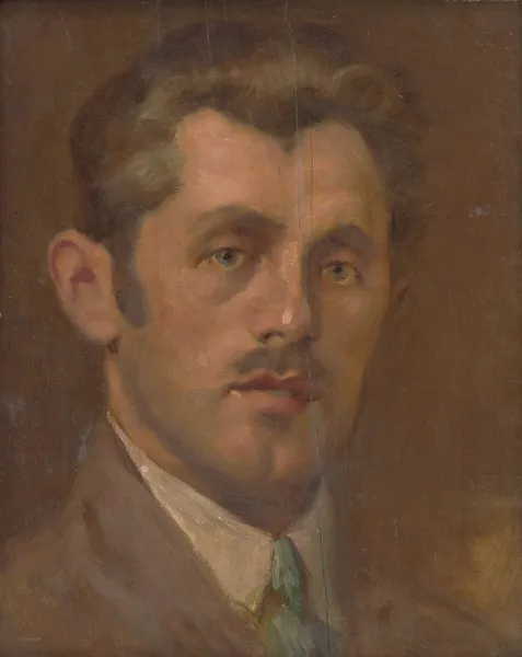 Portrait of P. Trunkát av Milan Thomka Mitrovský