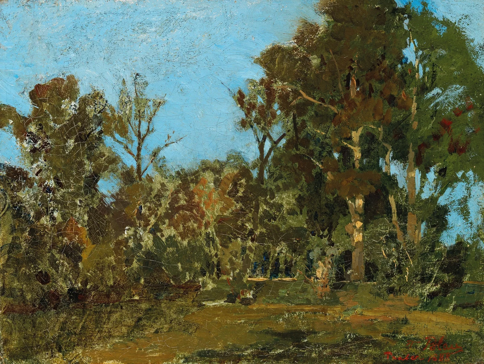 Prater Landscape av Tina Blau
