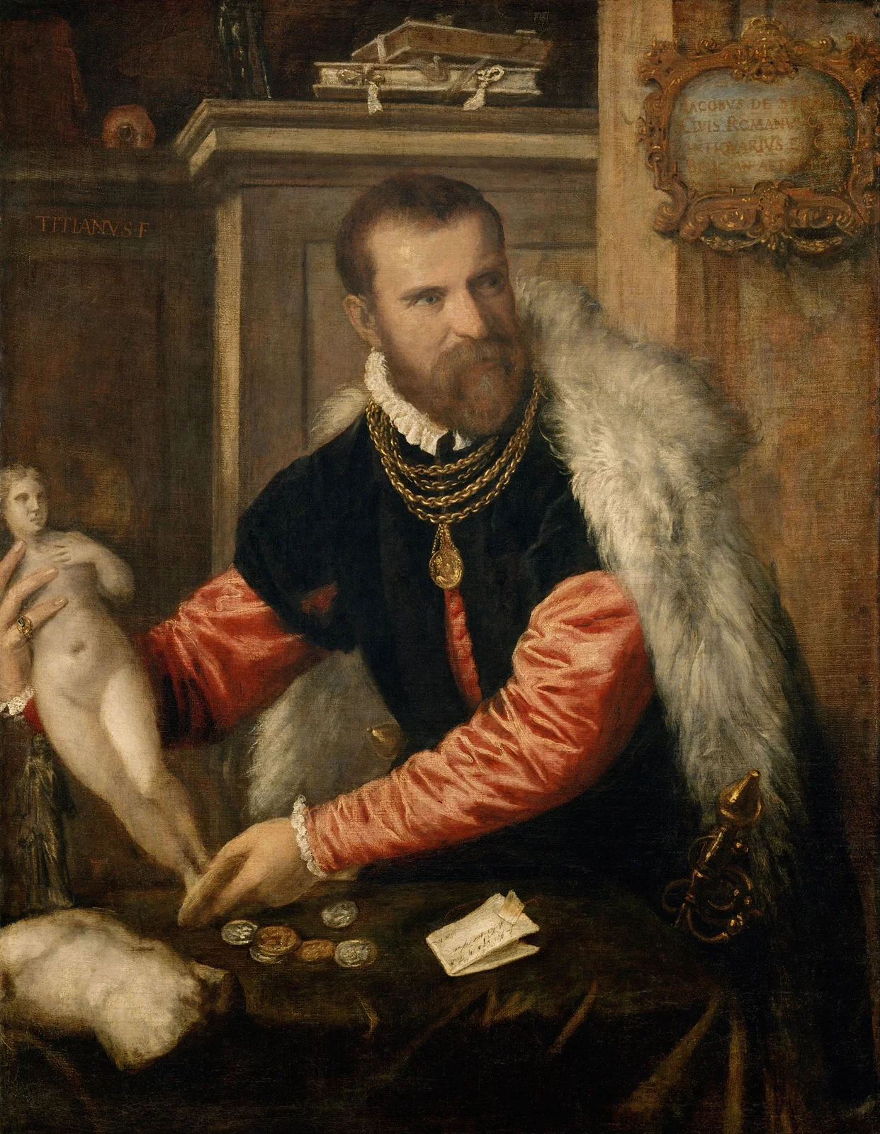 Jacopo Strada av Titian