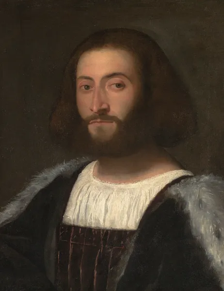 Portrait of a Man, 1508 av Titian