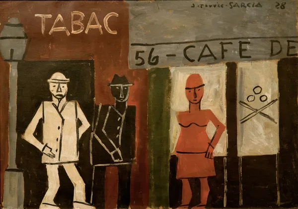 Pintura, 1928 av Joaquín Torres-García