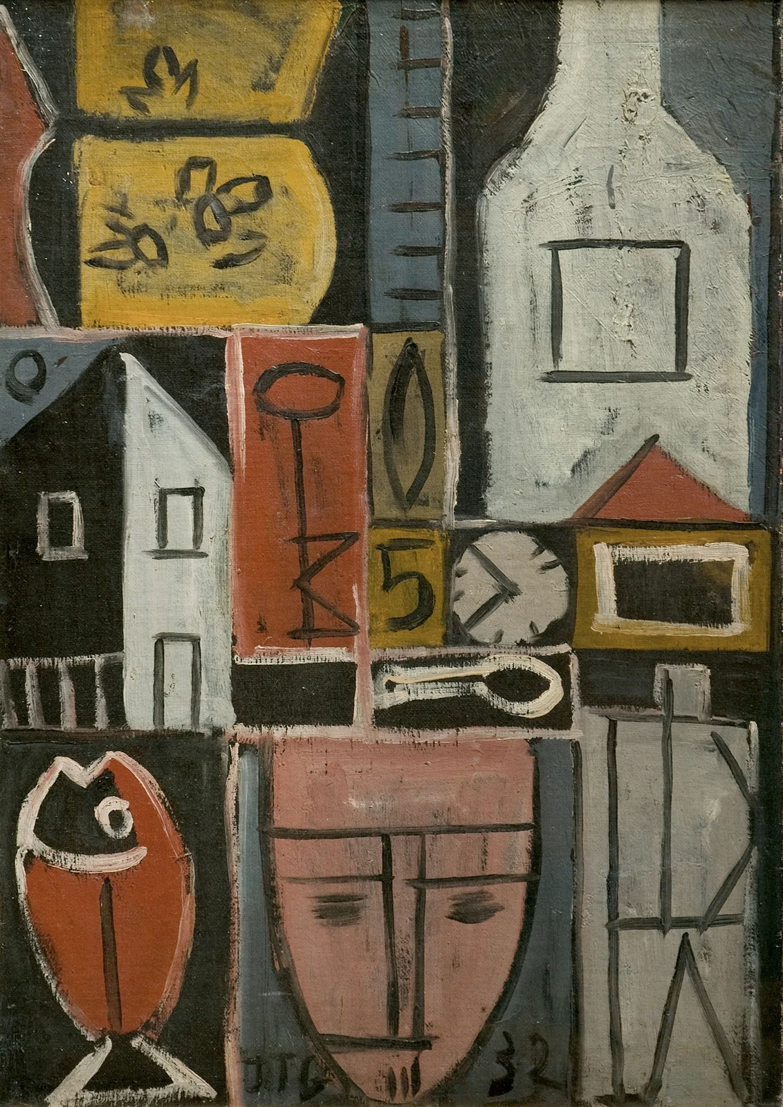 Pintura, 1932 av Joaquín Torres-García