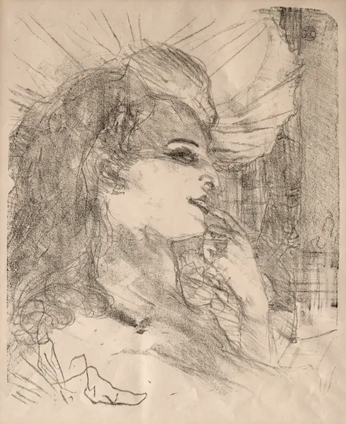 Anna Held av Henri de Toulouse-Lautrec