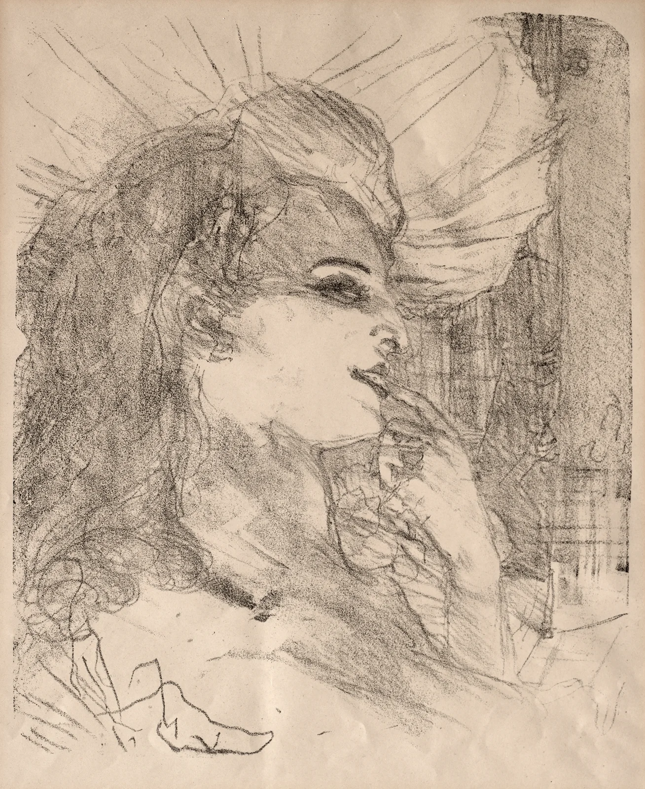 Anna Held av Henri de Toulouse-Lautrec