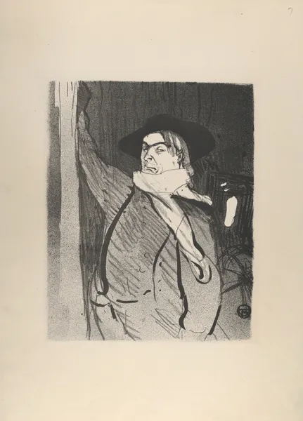 Aristide Bruant, 1893 – nr 3 av Henri de Toulouse-Lautrec